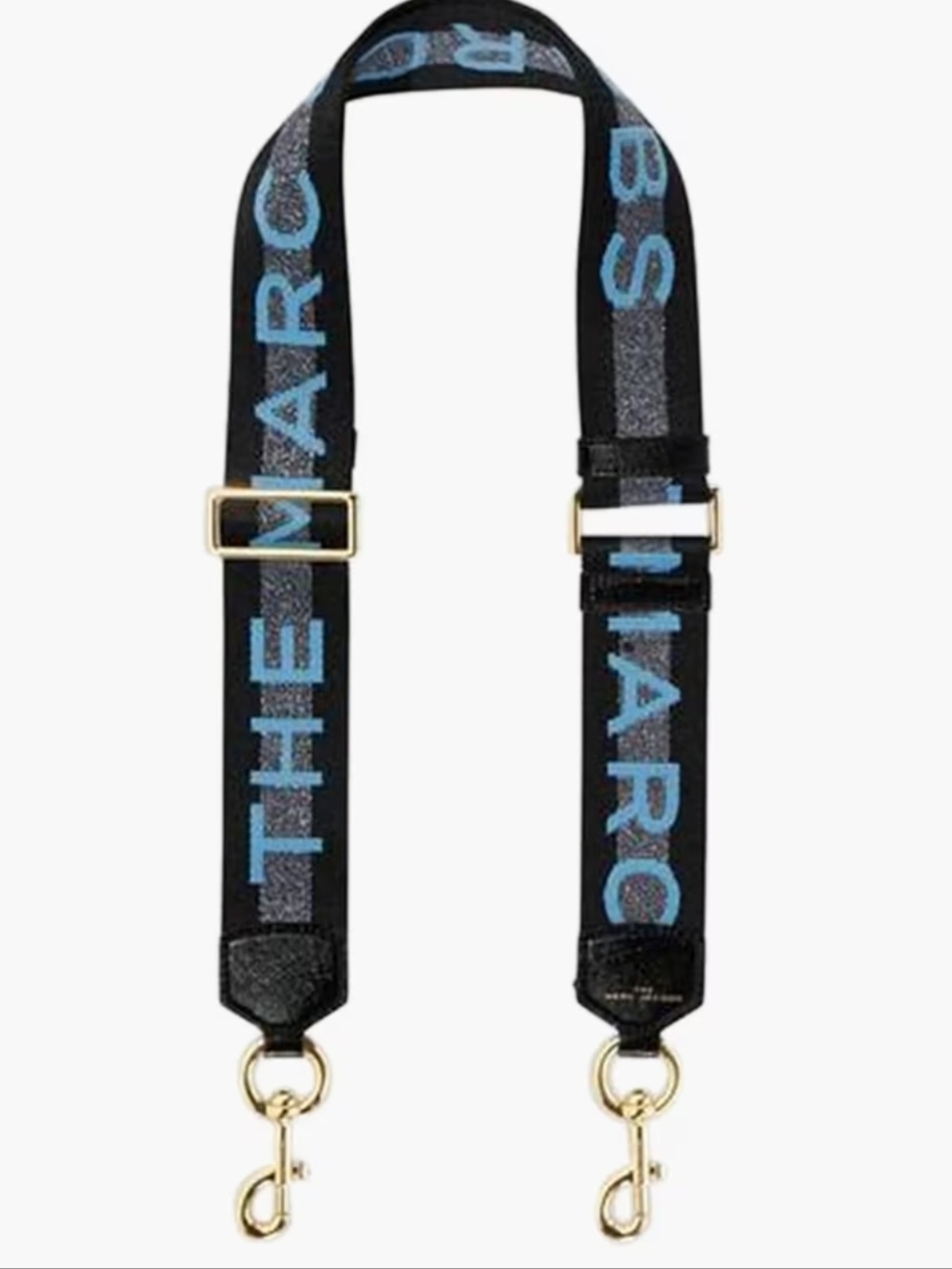 Marc Jacobs Blue Multi Strap with Logo and Gold Hardware